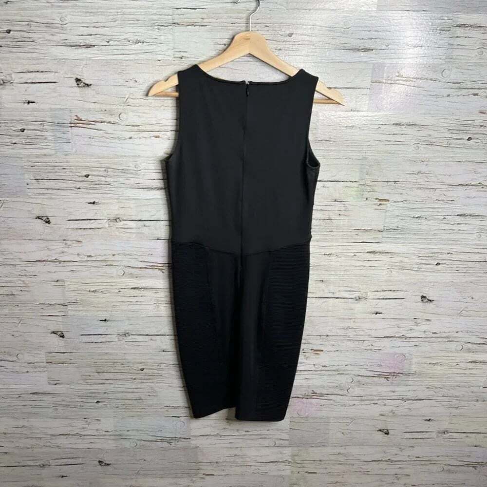 Supertrash black dress size small zip up sheath - Picture 8 of 8